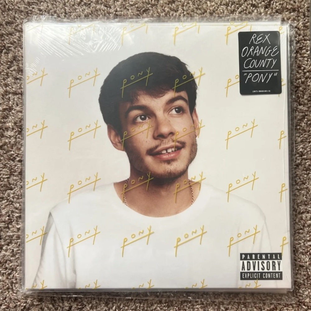 REX ORANGE COUNTY BRAND NEW PONY VINYL RECORD